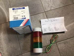 PATLITE WM-312T-RYG WM312TRYG SIGNAL TOWER RED-YELLOW-GREEN NEW - Picture 1 of 4