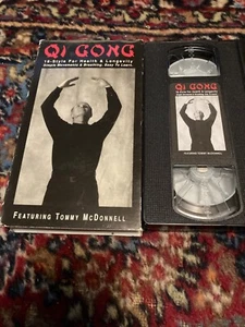 QI GONG 18 style for health & longevity VHS tape by Tommy McDonnell 1996 w/ box - Picture 1 of 3