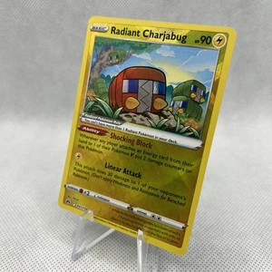 Radiant Charjabug 051/159 Crown Zenith shiny Pokemon TCG NM - Picture 1 of 4
