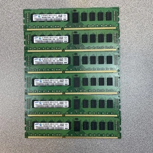 24 GB (6x4GB) 2Rx8 PC3L-10600R DDR3-1333 240 Pin Memory RAM (Samsung) used - Picture 1 of 2