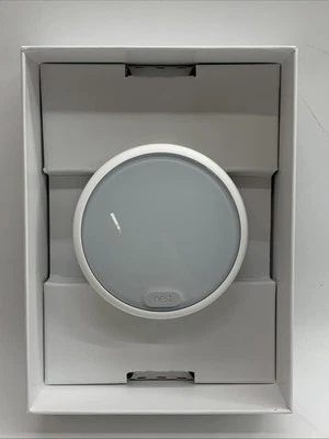 Termostato inteligente programável Nest Thermostat E T4000ES para casa branco fosco - Imagem 1 de 4