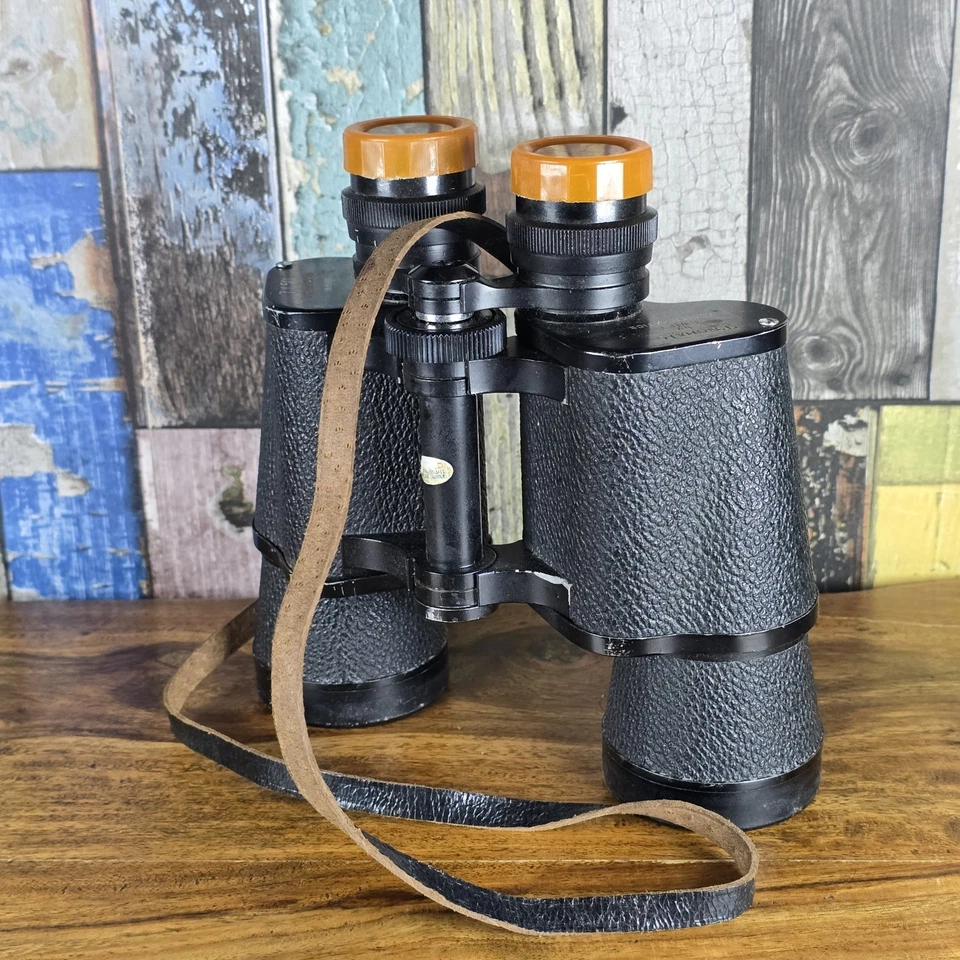 Rare Vintage 7 x 50 Tecnar Swift Binoculars Coated Optics No: 80866 Collectable  - Image 1 of 4