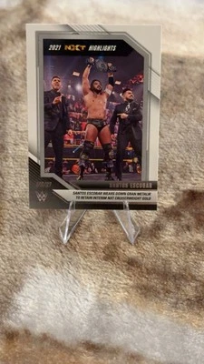 2022 Panini WWE NXT - 2021 Nxt Highlights Santos Escobar #1 - Image 1 of 2