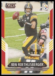 Puntuación 2021 #112 Ben Roethlisberger rojo - Imagen 1 de 2