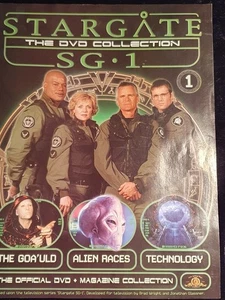 Stargate SG-1 Official Magazine. Nov/Dec 2004. Issue 1 Inc. Insert - Picture 1 of 9