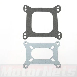 Holley 4150 4BBL & 2300 2BBL Carburetor Base Gasket Set - Square Bore 2 Barrel - Picture 1 of 3