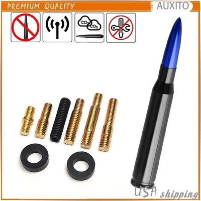 Antena bala Fit Car Dodge Ram 1500 2500 3500 50 Cal Mast Power 1999-2010 azul Foto 1 de 4