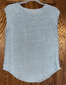 Chaser T-shirt donna taglia M blu erica lino cappuccio manica girocollo - Foto 1 di 7