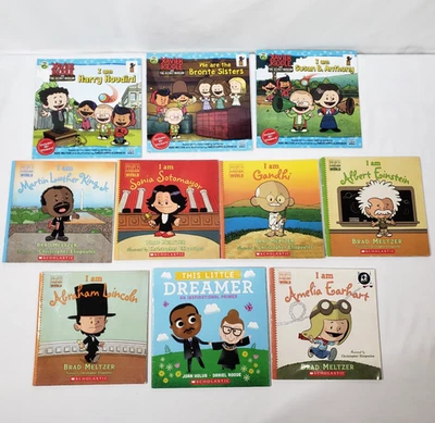 Ordinary People Change the World Lot Of 10 Kids Biography Picture Books I AM Foto 1 de 4
