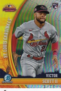 2024 TOPPS BOWMAN CHROME ARIZONA FALL LEAGUE VICTOR SCOTT II RC CARDINALS - Picture 1 of 1