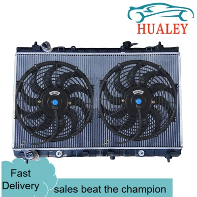 Radiator+Fan For 2006-11 KIA Carnival/Grand Carnival VQ 2.7L 3.8L V6 Petrol AT - image 1 of 3