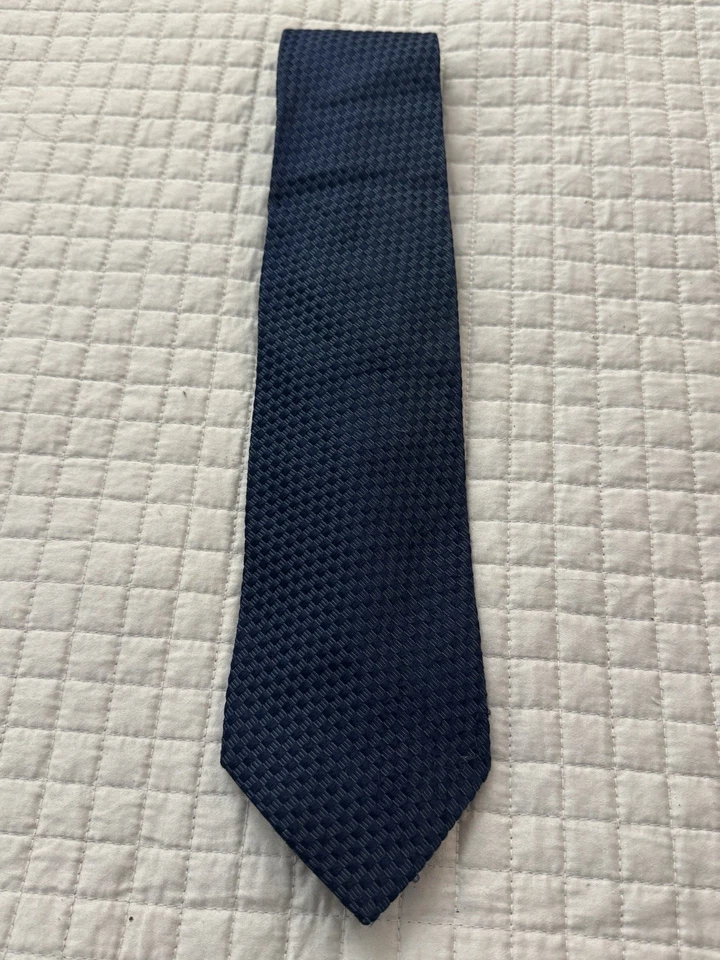 Corbata de lujo vintage azul Gucci 100 % seda Foto 1 de 4