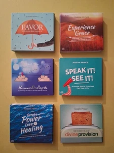 6 Audiobook CDs by Joseph Prince, Heaven on Earth, Divine Provision, Favor... - Foto 1 di 5