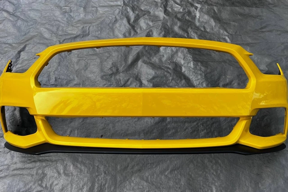 !!️ ¡¡SIN ENVÍO!!️ PARACHOQUES DELANTERO FORD MUSTANG 2015 2016 2017 PINTURA AMARILLA ORIGINAL Foto 1 de 3