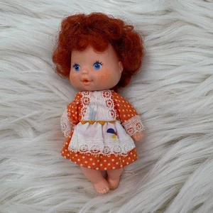 1980's Vintage Strawberry Shortcake Mini Baby With Dress - Picture 1 of 6
