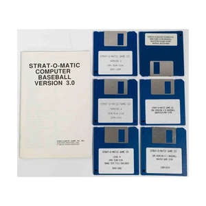 Strat-O-Matic Juguetes, Películas y Más Computadora Béisbol Colección #1 EX - Imagen 1 de 1