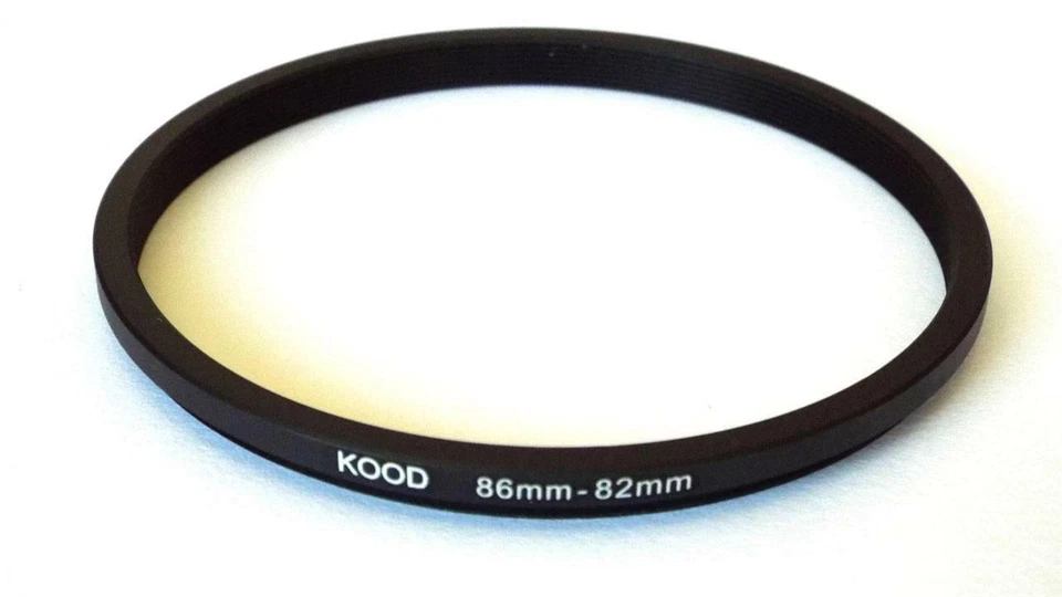 STEP DOWN ADAPTER 86MM-82MM STEPPING RING 86 TO 82MM 86-82 STEP DOWN RING - Image 1 of 1