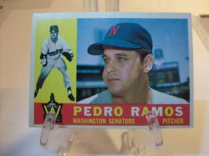 Tarjeta de béisbol Topps 1960 #175 de Pedro Ramos (15388) - Imagen 1 de 2