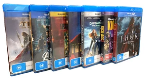 Marvel Universe Movie Bundle Blu-ray Bulk Reseller Lot Iron Man Avengers VGC - Foto 1 di 6