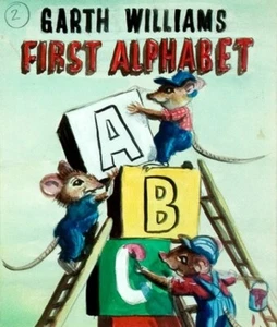 GARTH WILLIAMS ~ ACUARELA CONCEPTO ORIGINAL PARA EL POLVO DEL ANIMAL ABC - Imagen 1 de 3