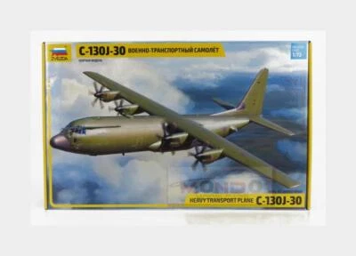 1:72 ZVEZDA Lockheed Martin C-130J-30 Airplane Military Heavy 1954 Kit ZS7324 - Immagine 1 di 2