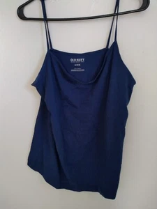 Old Navy Tank Top Women’s (XL )Cotton Blend Blue - Picture 1 of 3