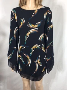 Women's NWT Alfani Plus Size Rare Earth Asymmetrical Multi Blouse Size 4X - Picture 1 of 7