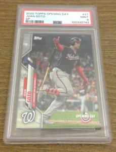 SOTO GRAIL, 2020 Topps Opening Day Juan Soto Epic Bat Drop SP Variation LOW POP - Picture 1 of 2