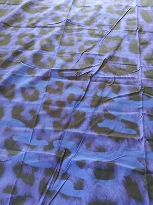 Ikea Giltig Purple Abstract Print Single Flat Sheet 118" x 59" NEW - Image 1 of 4