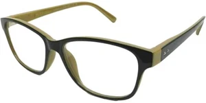 Foster Grant Damen Kinsey Gold Lesebrille mit weichem Etui ~ Stärke wählbar - Bild 1 von 3