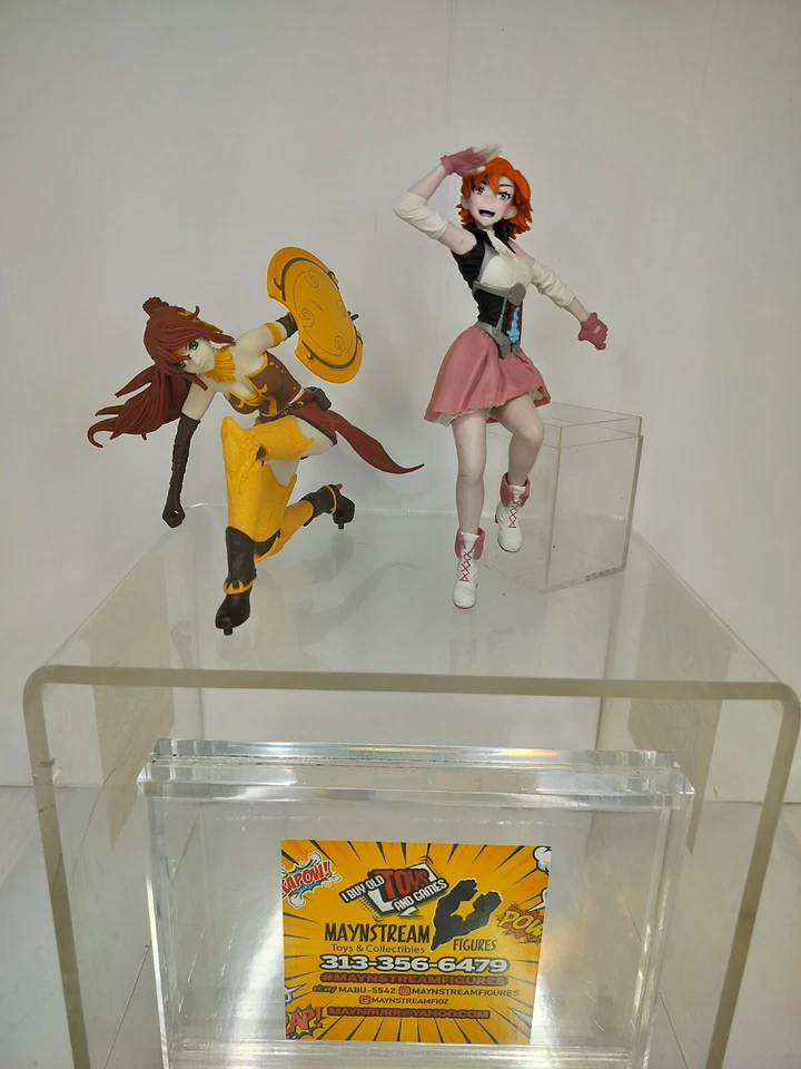 Figura Dientes de Gallo MCFARLANE RWBY Pyrrha / Nora Serie 2 COMO ESTÁ  Foto 1 de 4