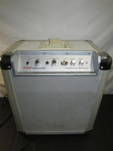 ion audio block rocker professional karaoke machine