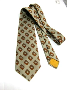 PIERRE CARDIN Paris RARE NUOVA NEW Vintage 70 PURA SETA PURE SILK MADE IN ITALY - Imagen 1 de 4