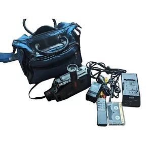 RCA PRO 8 Video Camcorder w/ Case Accessories Remote Extras - Picture 1 of 18