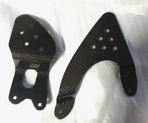 GBMOTO YAMAHA R6 YZF CARBON heel guards 2003 2004 2005 - Picture 1 of 1