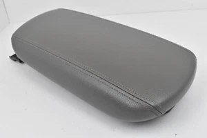 2014-2018 Kia Forte Center Console Gray Sliding Vinyl Armrest Top Lid Cover OEM - Picture 1 of 9