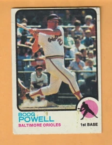 Boog Powell Baltimore Orioles 1973 Topps #325 Key West Florida - Bild 1 von 2