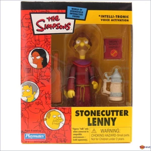 The Simpsons Stonecutter Lenny exclusive mail-away action figure 2003 Playmates - Picture 1 of 4