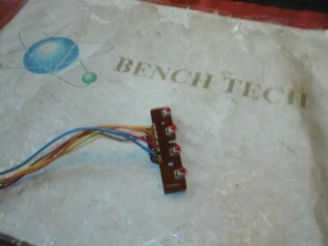 Tablero de luz indicador vintage Sanyo MCL43SH 94HB para modelo 2033 - Imagen 1 de 3
