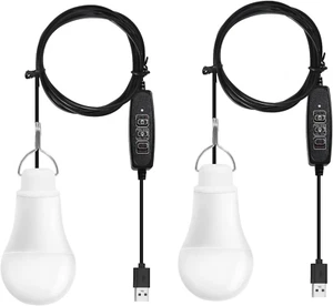 USB Light,Usb Lamp,Camping Lights,7W Dimmable Hanging Portable Emergency Light T - Picture 1 of 7