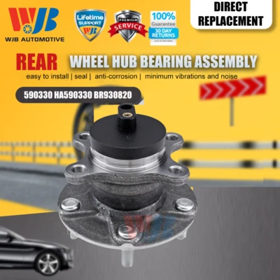 2X Rear Wheel Bearing Hub Fit for Suzuki SX4 2008-2013 590330 HA590330 BR930820 Foto 1 de 4