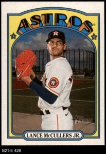 2021 Topps Heritage #428 Lance McCullers Jr. Astros SHORT-PRINT 8 - NM/MT - Picture 1 of 2