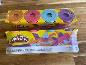Play-Doh Modelliermasse - süße Wellenfarben - 4er-Pack 4-Unzen-Dosen Menge 2 - Bild 1 von 1
