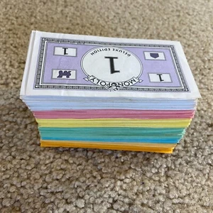 Monopoly Edición Deluxe 1998 Solo Papel moneda en efectivo - Bonito - Imagen 1 de 4