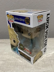 Funko Pop! Black Clover - Luck Voltia #1102 Exclusive GITD CHASEw/protector - Picture 1 of 6
