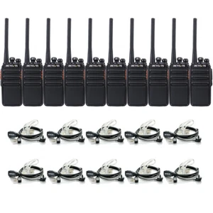 10X Retevis RT24 PMR Walkie Sprechfunkgeräte Range T0T 10Xheadphones Warehouses - Photo 1/11