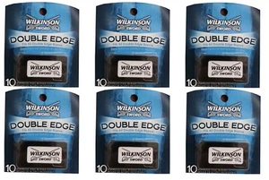 Wilkinson Sword Double Edge Razor Blades, 10 ct. (6 Pk) + Eyebrow Trimmer - Picture 1 of 2