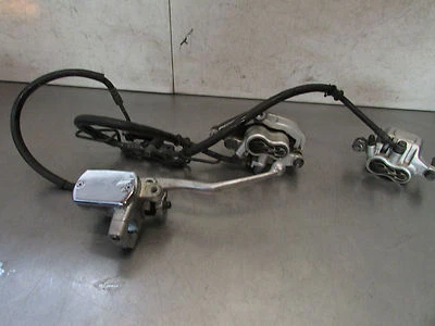 G YAMAHA V STAR  CUSTOM XVS 1100 2006 OEM FRONT BRAKE COMPLETE - Image 1 of 4