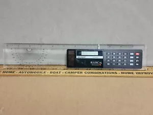 Sharp Solarcell Elsimate El 431 Solar Power Calculator Ruler Used Tested Works - Picture 1 of 9