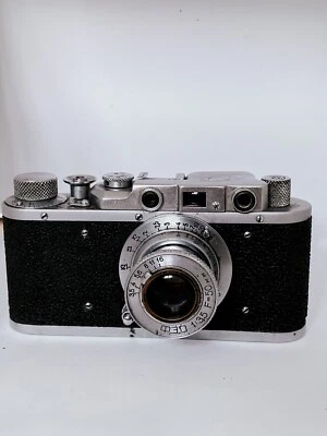 RARE FED-1 35mm SOVIET Rangefinder Film Camera WORKING - Image 1 of 4